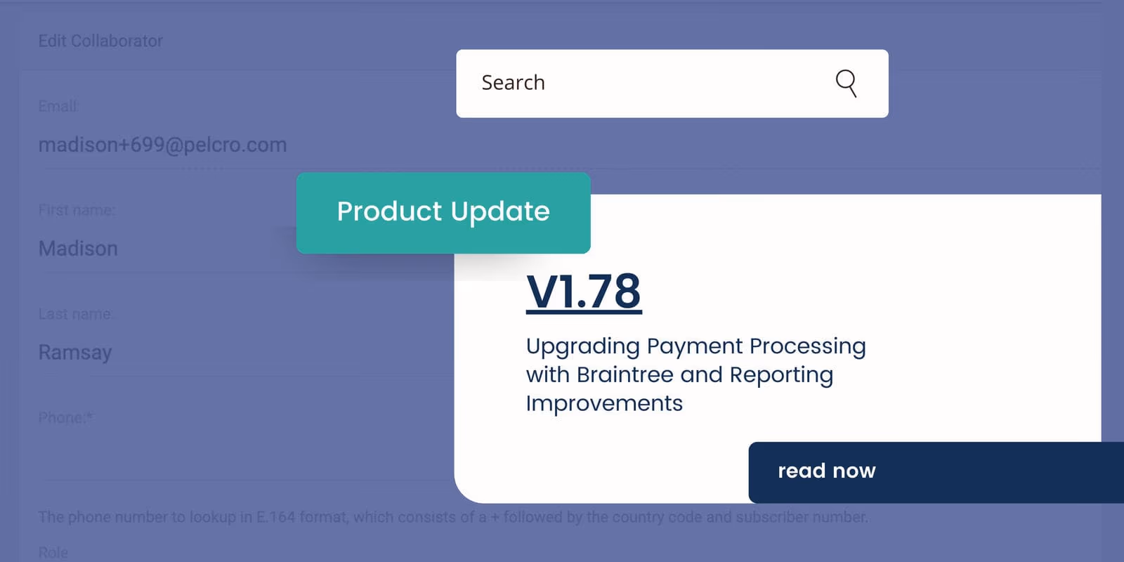 Pelcro product update release 1.78