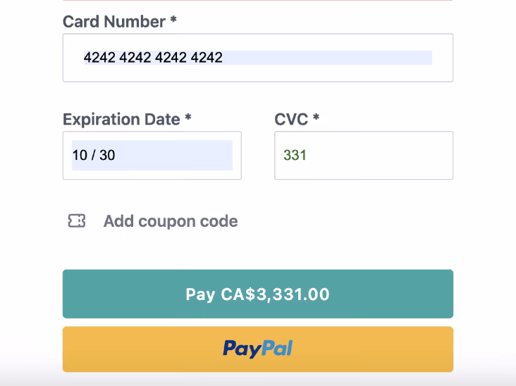 payment
