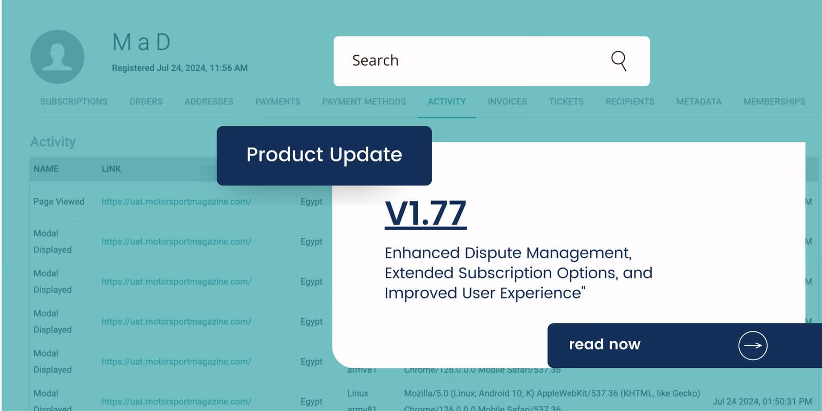 pelcro product update release 1.77