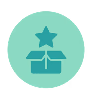 Accurate delivery experience icon